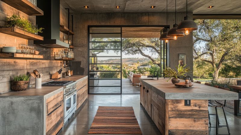 Cement Counter Installation in Santa Rosa, CA